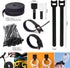 ZIIYAN 163 PCS Cable Management Kit - 3 Wire Organizer Sleeves, 8 Self Adhesive Holders, 100 Fastening Cable Ties