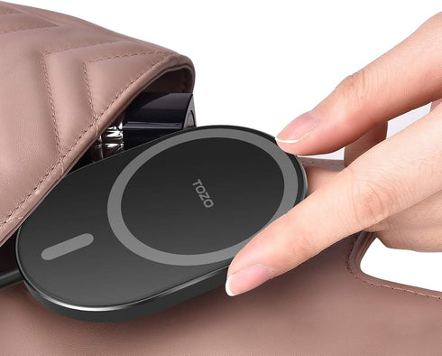TOZO W10 Magnets Wireless Charger, Compatible for iPhone 14/14 Plus/14 Pro/14 Pro Max/13/Mini/Pro Max/12/Mini/Pro Max,