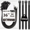 ANOSON Large Zip Ties 36 inch (50 Pack), Long Zip Ties Heavy Duty
