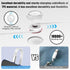 HianDier 3FT USB C to Lightning Cable, Retractable 27W Fast Charging Data Sync Cord for iPhone 14/13/12