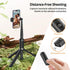 ATUMTEK 55" Selfie Stick Tripod, All-in-one Extendable Aluminum Phone Tripod with Rechargeable Bluetooth Remote for iPhone, Samsung, Google, LG, Sony and More, Fitting 4.7-7 inch Smartphones, Black