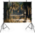 7x5ft Swamp Landscape Backdrop, Jungle Trees Woodland Forest Rainforest Photography Studio Background Party