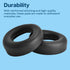 Ear Pads Replacement for Sony Playstation 5 3D Pulse Wireless Headset by MMOBIEL, Black Protein PU Cushions