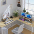 2-Tier gianotter Metal Monitor Stand Riser, Desk Organizer for Monitor, Office Desk Storage Organizer for Office