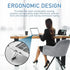 Bewudy 2 Pcs Portable Keyboard Riser With Dual Tilt Angle Adjustment, Foldable Laptop Stand, Mini Computer Stand