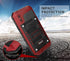 Beasyjoy for iPhone Xs Case, Heavy Duty Metal Case for iPhone X/10, Waterproof Shockproof Full Body Protection