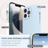 SURPHY Compatible with iPhone 13 Pro Case, with Screen Protector, (Camera Protection + Soft Microfiber Lining) Liquid