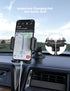 Car Phone Holder Mount with Strong Suction Cup, Compatible with iPhone 14 13 12 11 Pro Max, Galaxy Note 20