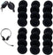 xieyaxie 24 Pack 55MM Black Headphone Earpads Replacement Cushions | Soft Headset Ear