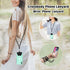 SS Phone Lanyard, Adjustable Detachable Neckstrap and Phone Tether, Suitable for All Smartphones - Black