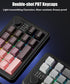 TISHLED 2.4G 5.0 Programmable Gasket Mechanical Numpad Wireless / Bluetooth / Wired USB-C Macro Keypad RGB Backlit Hot