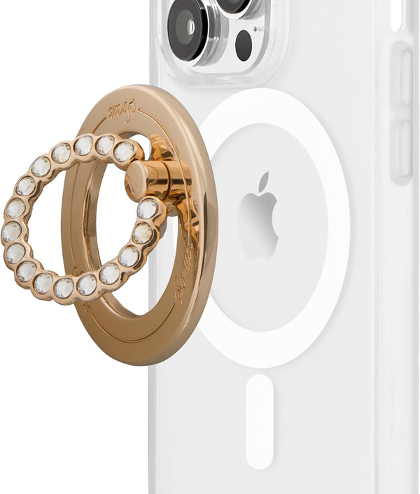 Sonix Magnetic Phone Grip and Ring Holder, Compatible with MagSafe, Rotatable Kickstand for iPhone 15, 14, 13, 12 Series