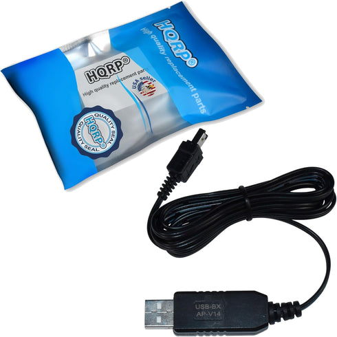 HQRP GZ-MG21U GZMG21U USB Charger Compatible with JVC Everio / Camcorder