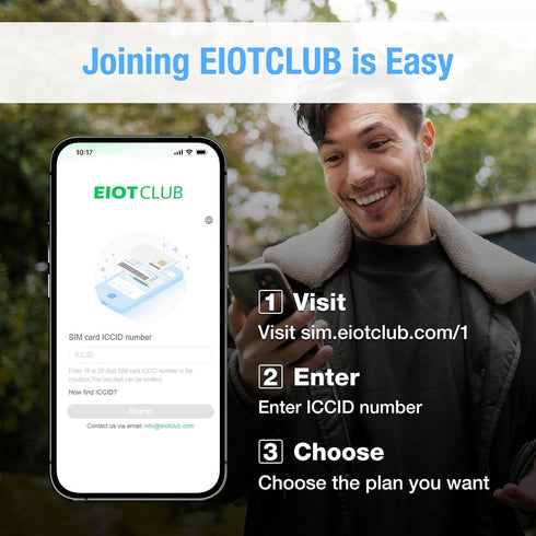 EIOTCLUB 5G/4G SIM Card for Data Only, LTE USA Compatible with Nationwide Networks for Security, Hunting Trail Game