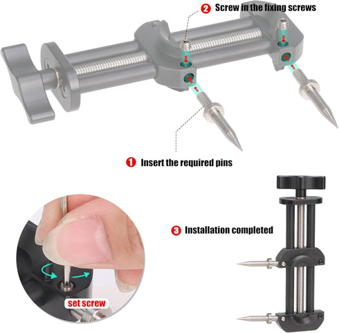 Multi-Function Lens Repair Tool Kit, Camera Lens Vise Tool, Filter Spanner Wrench Open Tool
