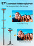 AOCHUAN Android,57'' 360 M3 Face Tracking Tripod for iPhone & Expandable Rotation Selfie Stick that Follows Your