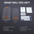 MANTO 2 Pack HD Clear Screen Protector for iPhone 15 Pro Max 6.7" - Shatterproof, Anti-Scratch, Easy Install, Case