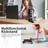 Galaxy S22 Ultra Case with Slide Camera Cover, Built-in Kickstand, Dual Layer Hybrid Shockproof Protective Case for