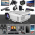 Mini Portable Projector, Full HD 1080P Supported, Home Theater Compatible with TV Stick, Phone, Games, HDMI, AV