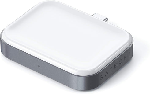 Satechi USB C Wireless Charging Dock - Compatible with Apple AirPods Pro 2/1 & AirPods Gen 3/2/1 with Wireless Charging