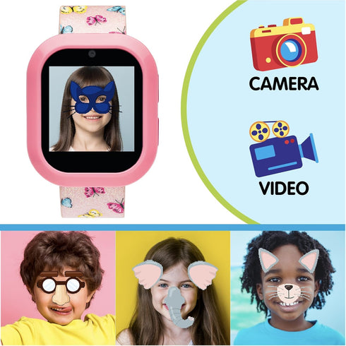 PlayZoom Kids Smartwatch with Bluetooth Speaker Set, Fun and Educational Smart Watch for Boys and Girls, Perfect Travel