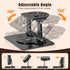 360 1/4" 22 Lbs Foldable Projector Stand, Rotatable Projector Mount Stand with Screw, Load Capacity and Carbon Steel