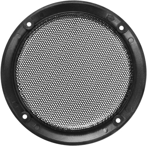 uxcell 6.5" Silver Mounting Hole Diagonal Distance Speaker Grill Mesh Decorative Circle Woofer Guard Cover