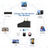 Bluetooth 5.3 Adapter for Wireless/Wired Headphones, 2 in 1 Airplane Bluetooth Adapter with 3.5mm Aux Jack Compatible with Airplane/Home TV/Gym/Boats/Car, Foldable Single/Double Gold Plug