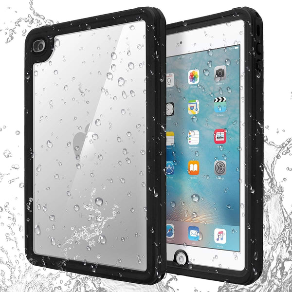 AICase iPad Mini 4, Rugged Shockproof IP68 Waterproof Case with Built-in Screen Protector and Lanyard