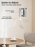 SAIJI 47" 4.7-13" Gooseneck Tablet Holder for Bed, One-Hand Adjustable, Length, Upgraded Base, iPad Holder Stand