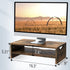 2 Zimilar Monitor Stand Riser, Tiers Laptop Computer Monitor Riser for PC Screen, iMac, Desktop Wooden Screen Monitor