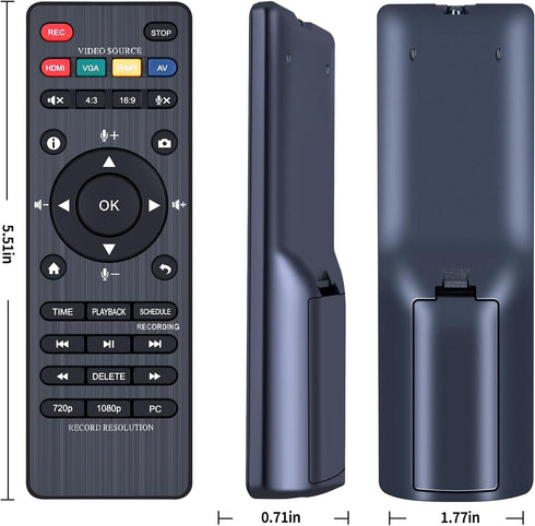 GWVEE CA-998P Remote Control Replacement for ClonerAlliance Box Pro DVR Video Recorder