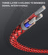 6.6 FT,4K 60Hz Elebase Mini HDMI to HDMI Cable Mini HDMI Cord Compatible for DSLR Camera,Camcorder,Graphics Video