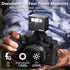 CAMEDAFLX CF1 GN15,7 GR3/Canon/Nikon/Sony ZV1/Fuji/Mini Mini Camera Flash Aluminum Camera Flash Power Levels Hot Shoe