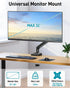 MOUNT PRO 13 32 inch 4.4 22lbs Clamp/Grommet 75/100mm Single Monitor Arm Desk Mount Fits to Computer Screens, Holds