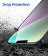 amFilm OneTouch Privacy Tempered Glass Screen Protector for iPhone 14 Plus & 13 Pro Max (6.7") - 2-Pack, Easy Install
