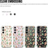 Samsung Galaxy S23 Christmas Clear Phone Case - Gingerbread Man Pattern, Soft TPU, Slim, Shockproof, Perfect for Boys &