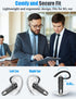 Link Dream Bluetooth Earpiece, Wireless CVC8.0 Headset for Cell Phone, Dual Mic Noise Canceling Handsfree Phone