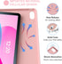 FGZZROU 10th/11th(A16) 2022/2025, 10.9 Inch for iPad Generation Case with Keyboard Magnetic Detachable Bluetooth