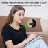 USB Headset with Microphone for PC, 7.5 Ft Cable, Wired USB Earbuds with Mute in-Line Stereo Noise Canceling for Laptop
