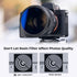 K&F Concept 82mm UV CPL Lens Cap Filters Kit, Multi-Coated MCUV, Circular Polarizer, Lens Cover, Cleaning Cloths
