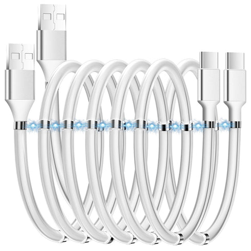 Magnetic Charging Cable (3FT) Super Organized Nano Data Cable for Galaxy S23/S22 Ultra, LG V30, Nintendo Switch