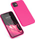 kwmobile Soft Slim Protective TPU Case for Apple iPhone 11 - Neon Pink