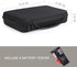 9V, 7 Pack 111 Battery Organizer Storage Case for AA AAA C D for Batteries Variety Batteries Mesh Bag (Battery Not