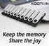 KOOTION 10 1GB 1gb X USB Flash Drive Flash Drive Swivel Thumb Drive Memory Stick Keychain Design Black