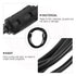 2.0 3 OSALADI USB Printer Cable Meter for Computer Copier Scanner, Black USB Cable for Office Home Printing Machine