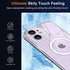 MOCCA Clear iPhone 12/12 Pro Case - Slim, Shockproof, Mil-Grade Drop Protection, Anti-Yellowing, MagSafe Compatible.