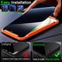 IMBZBK Privacy Screen Protector for iPhone 15 Plus - 4 Pack Tempered Glass & Camera Lens Protectors, 9H Anti-Spy, Case