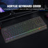 SELORSS Gaming Keyboard Dust Cover - Premium Clear Acrylic Cover for 80% 87 Keys Keychron C1/RK M75 TKL Wireless Gaming