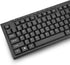 Rii RK907 Ultra-Slim Compact USB Wired Keyboard for Mac and PC, Windows 10/8/7/Vista/XP (Black, 2PCS)